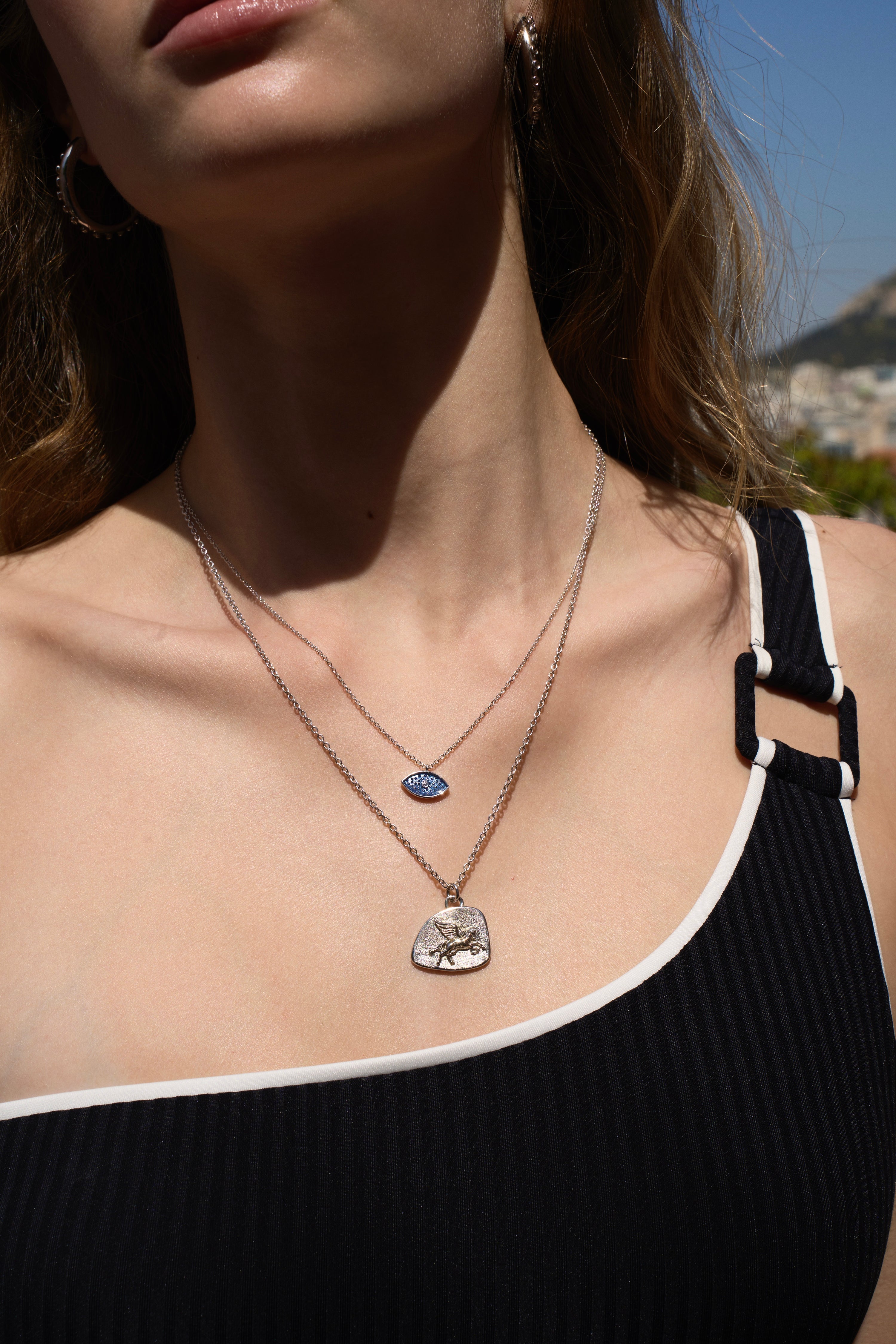 Mati Eye Diamond Necklace
