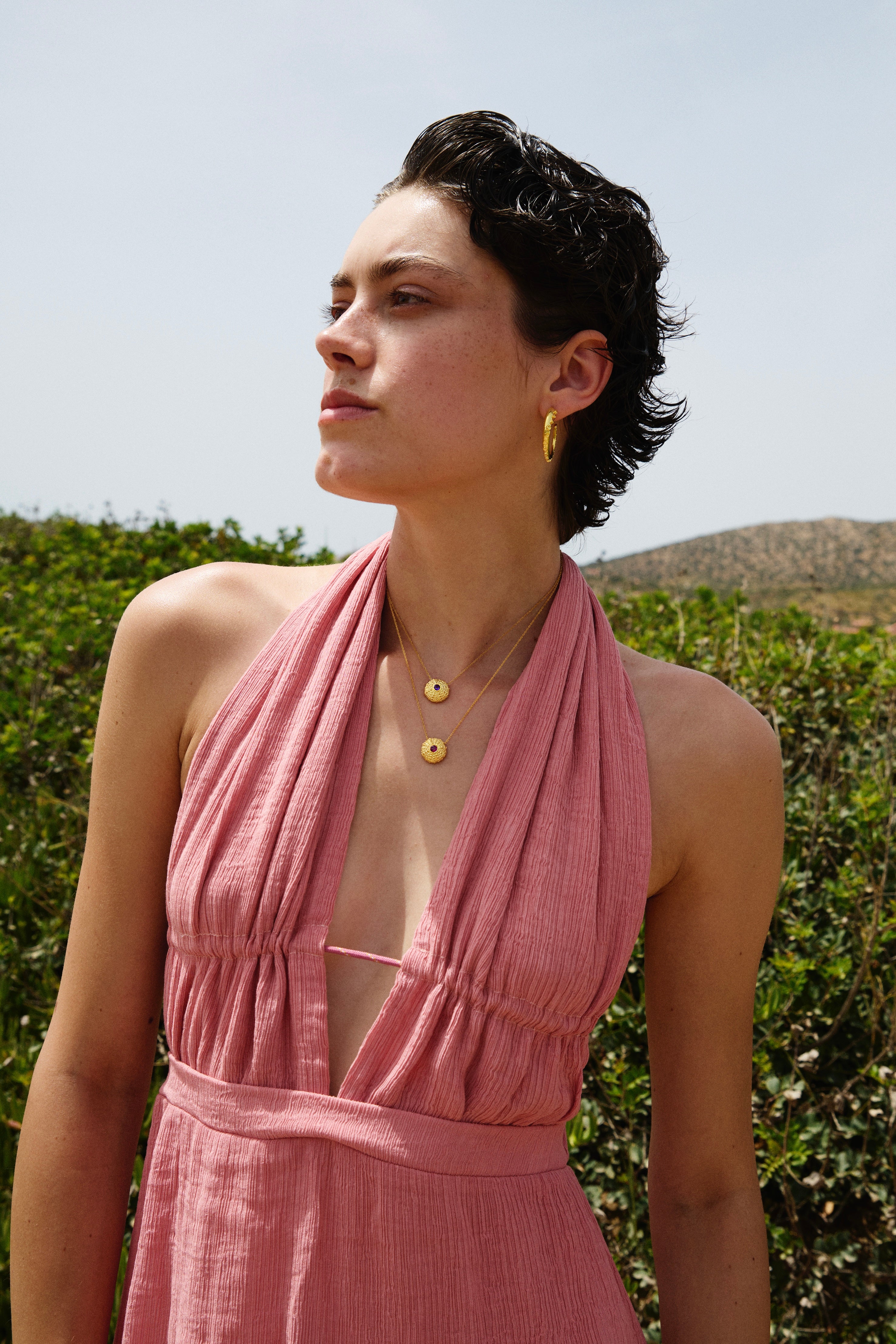 Ahinos Amethyst Necklace
