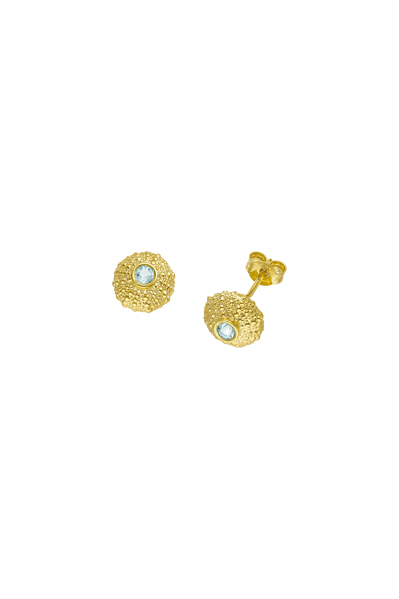 Ahinos Topaz Stud Earrings