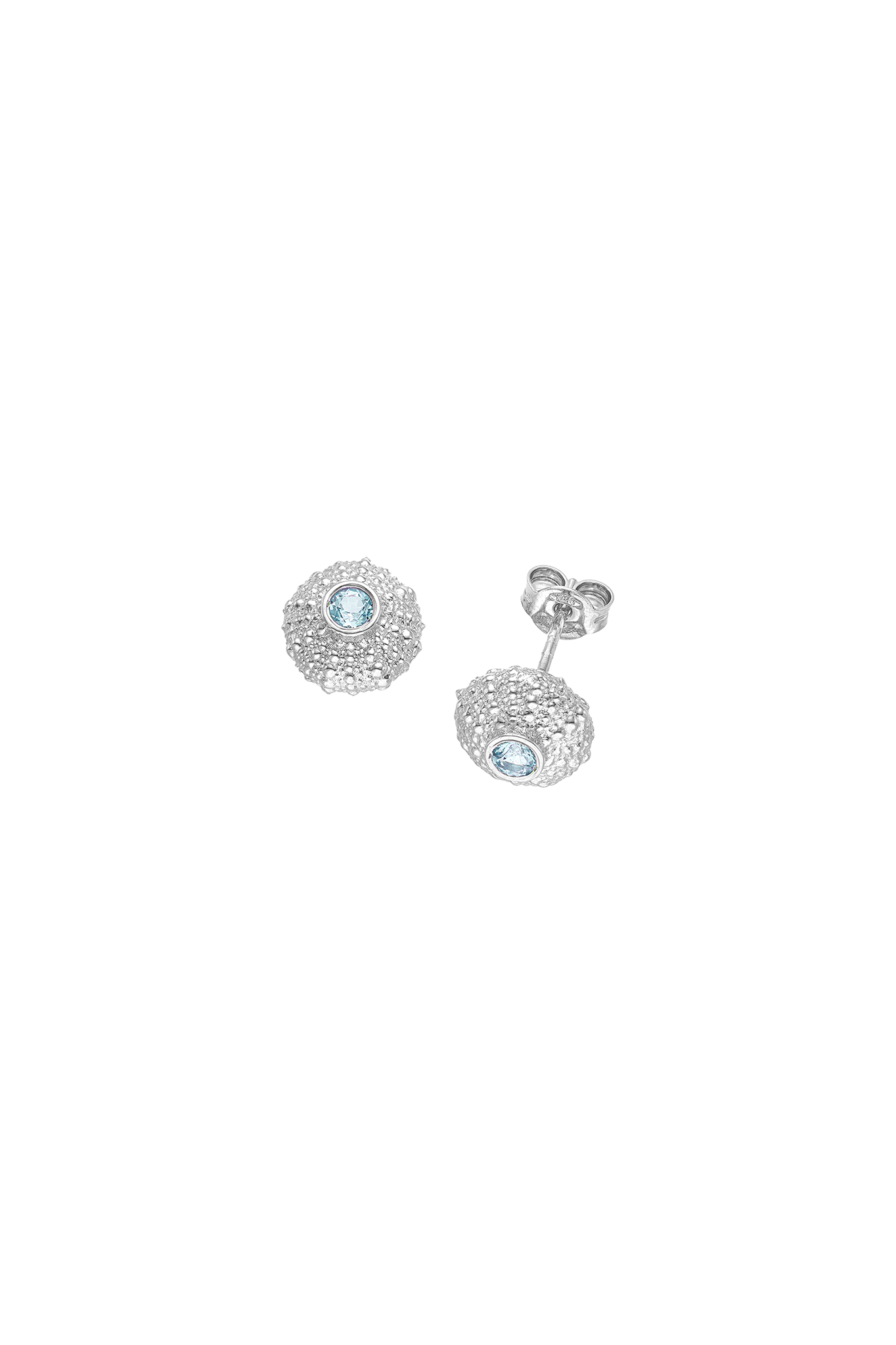 Ahinos Topaz Stud Earrings