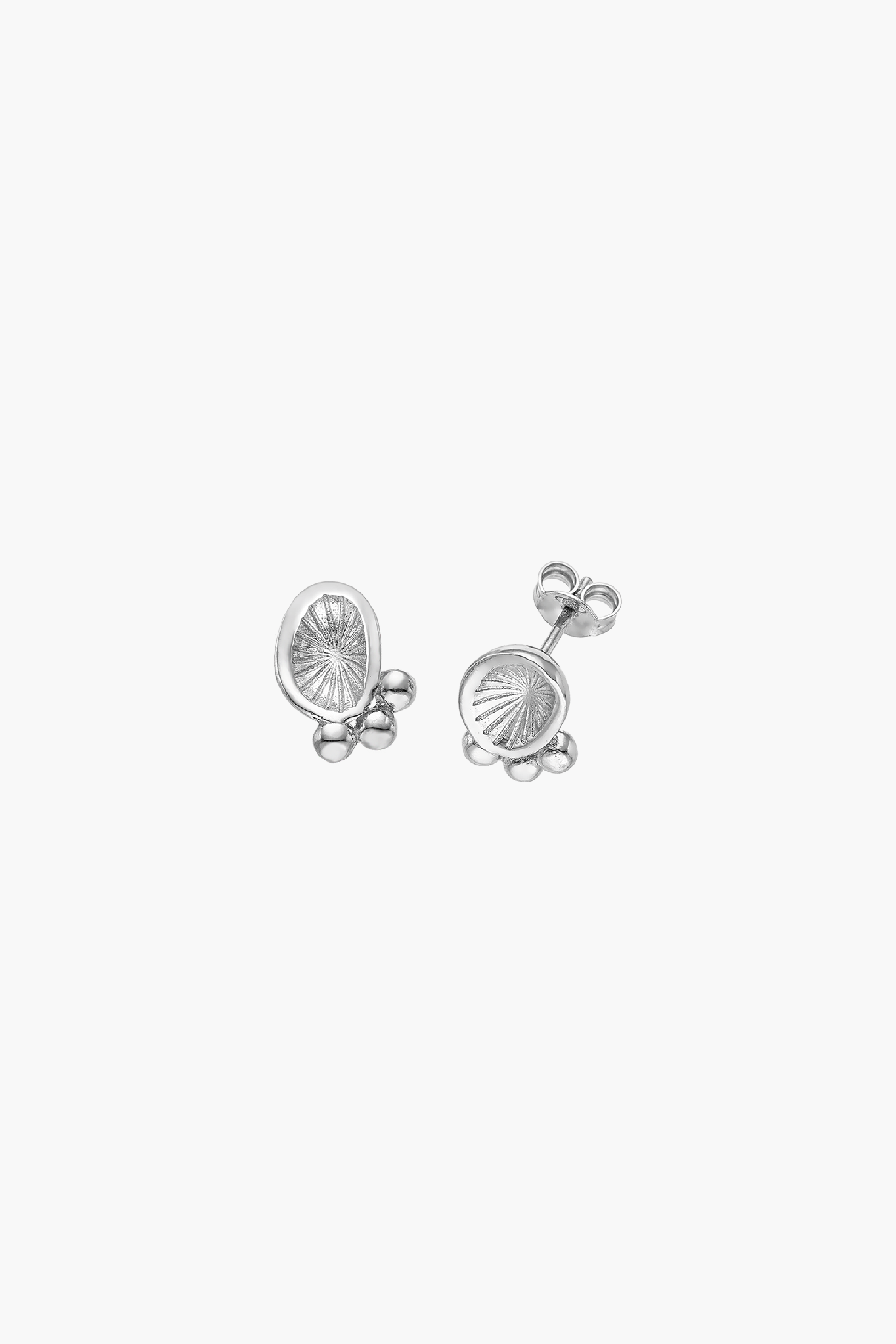 Ahinos Triad Stud Earrings