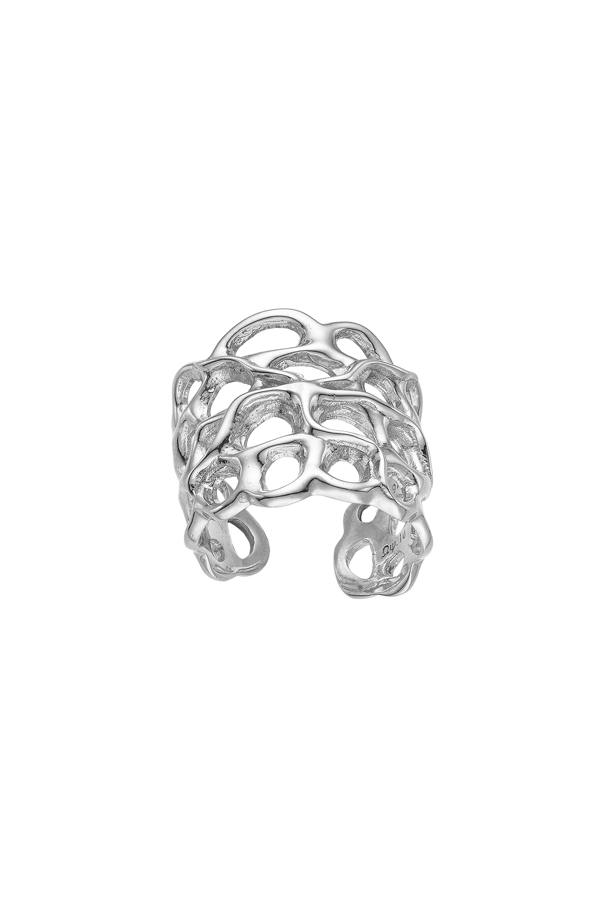 Feggeri Astra Sterling Silver Starfish Coral Ring