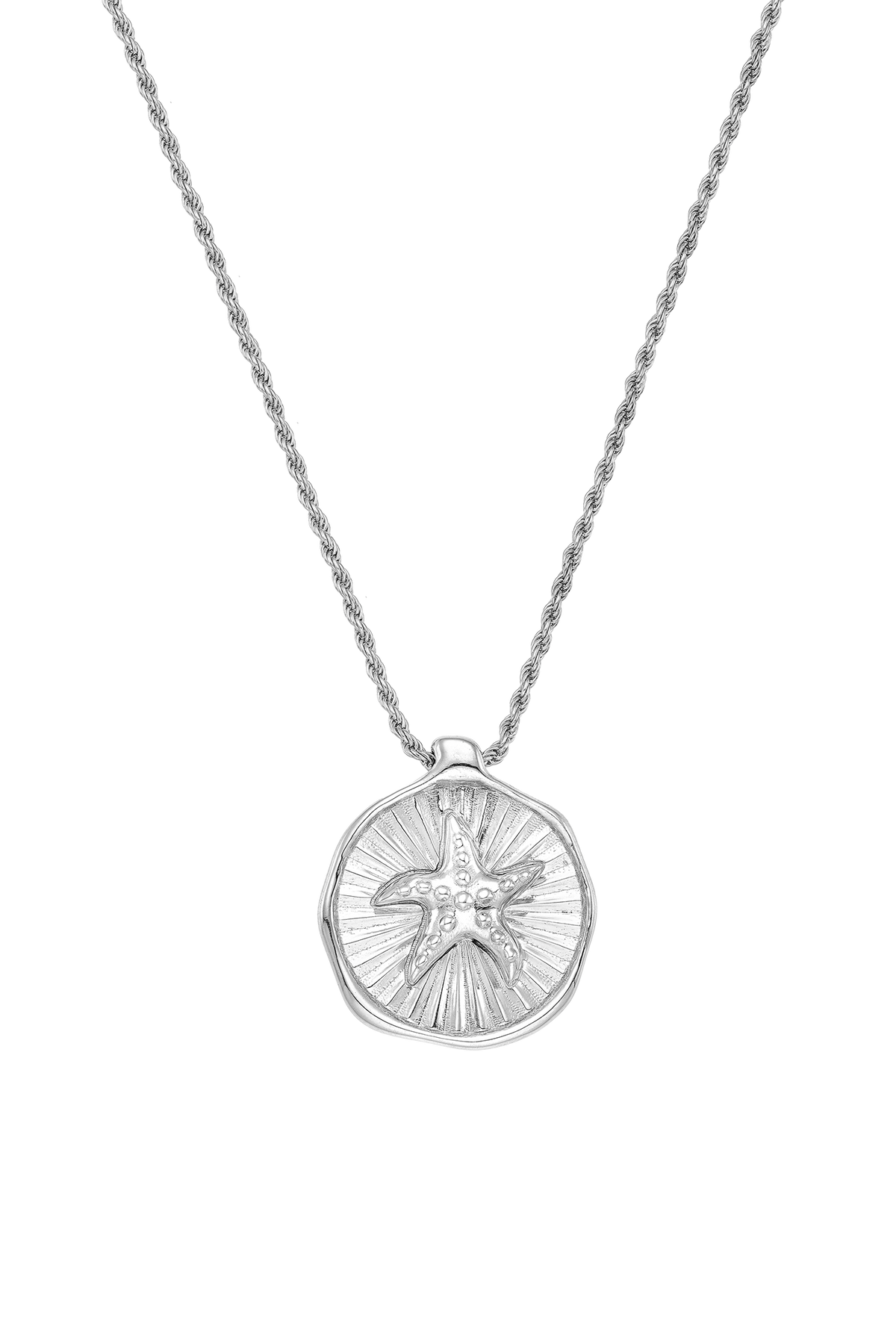 Feggeri Astra Sterling Silver Starfish Necklace