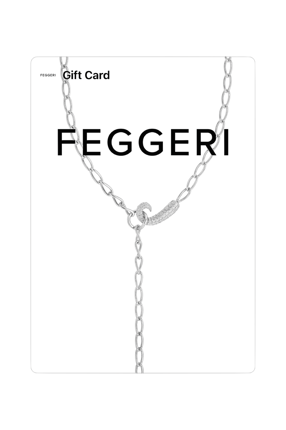Feggeri digital jewellery gift card