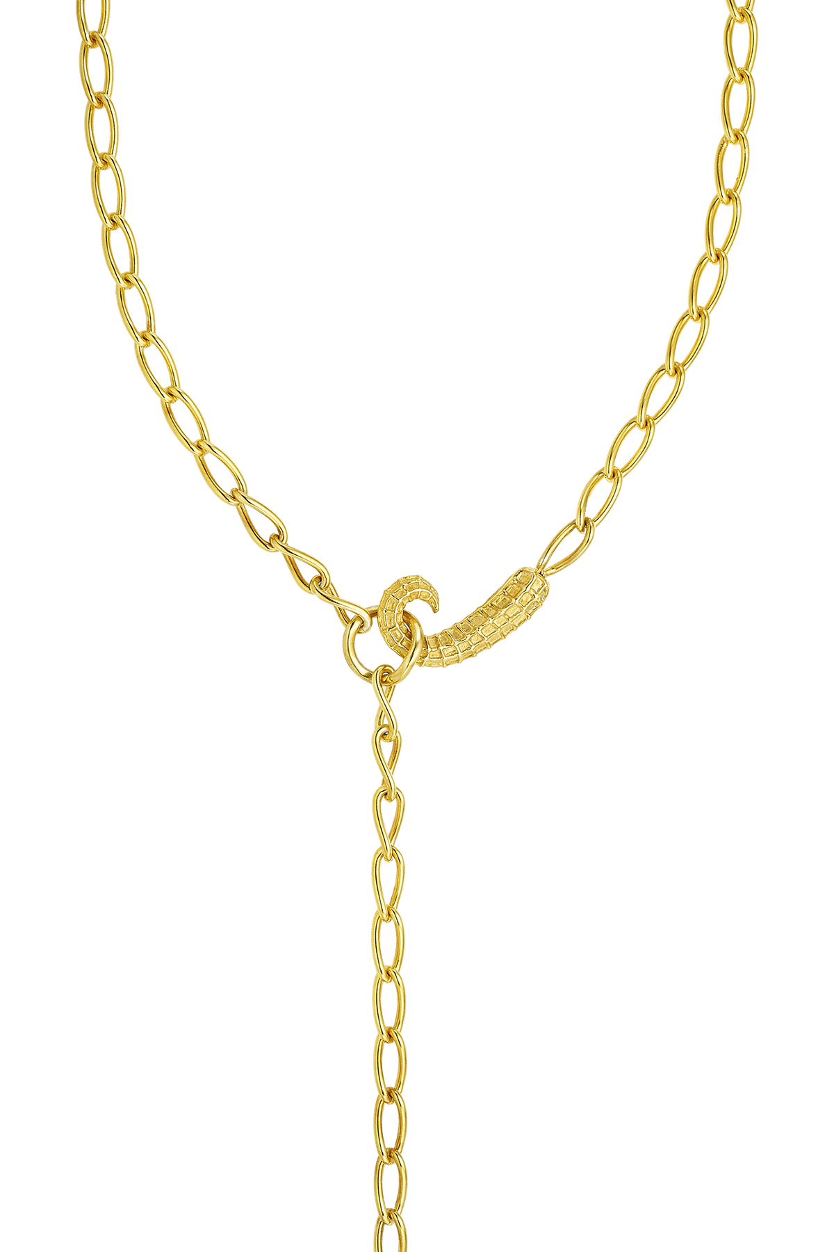 Feggeri Ippos Gold Vermeil Chunky Chain Necklace