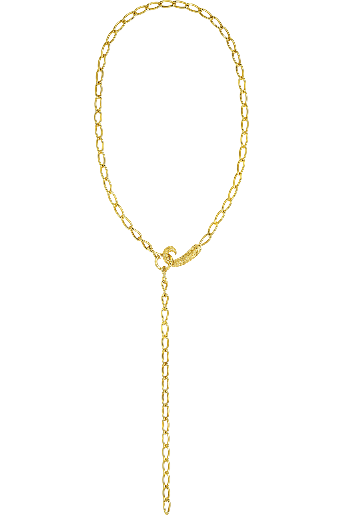 Feggeri Ippos Gold Vermeil Chunky Chain Necklace
