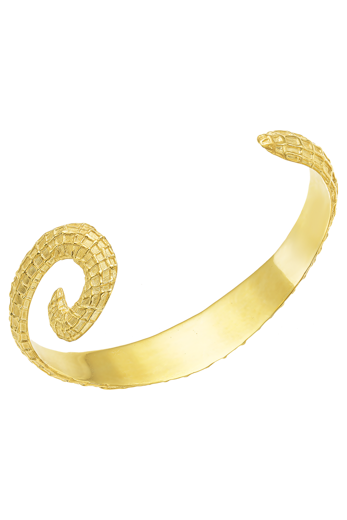 Feggeri Ippos Gold Vermeil Seahorse Cuff Bracelet