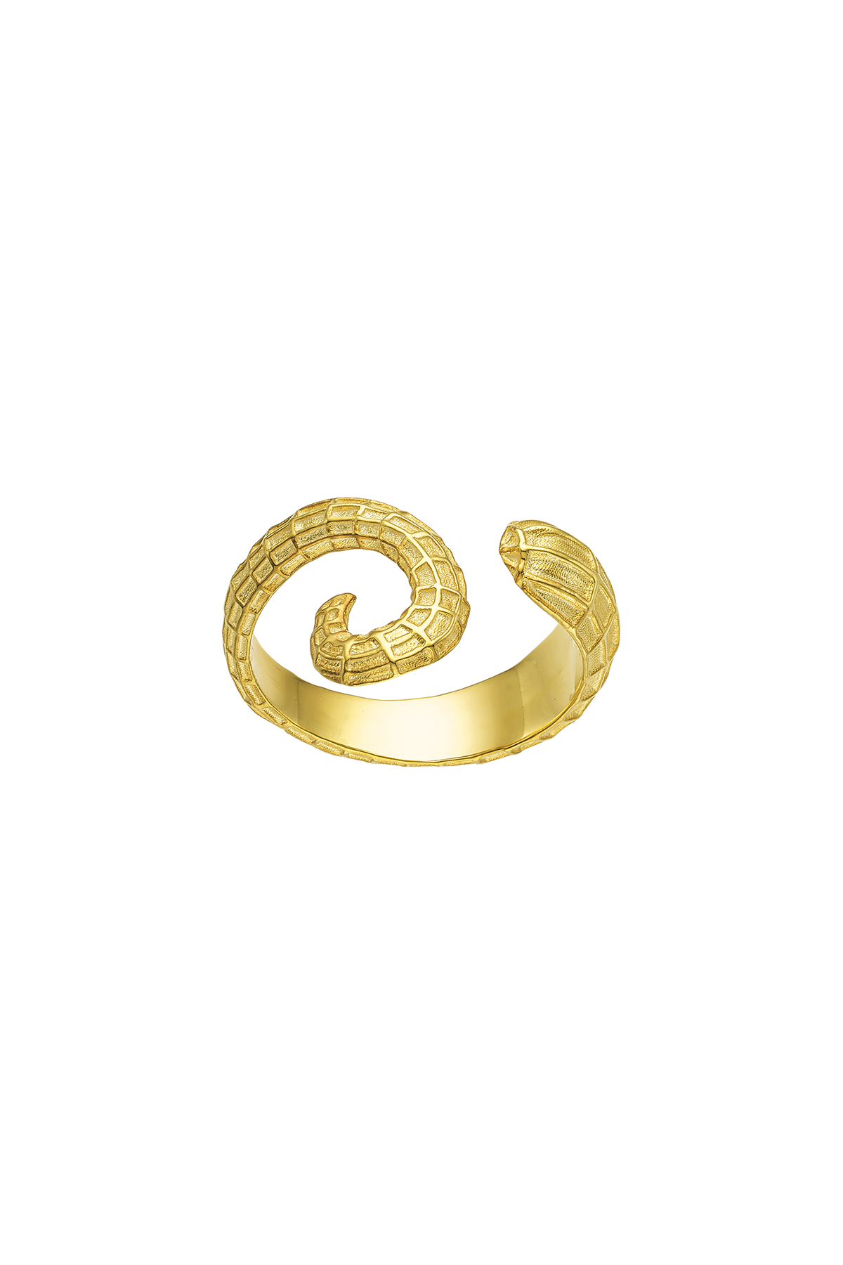 Feggeri Ippos Gold Vermeil Seahorse Ring