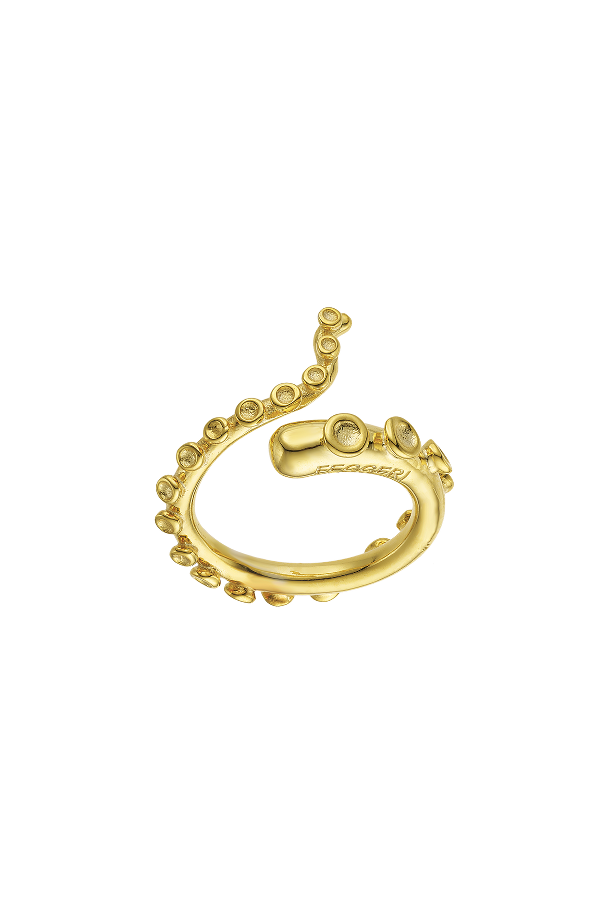Feggeri Okto Gold Vermeil Octopus Ring