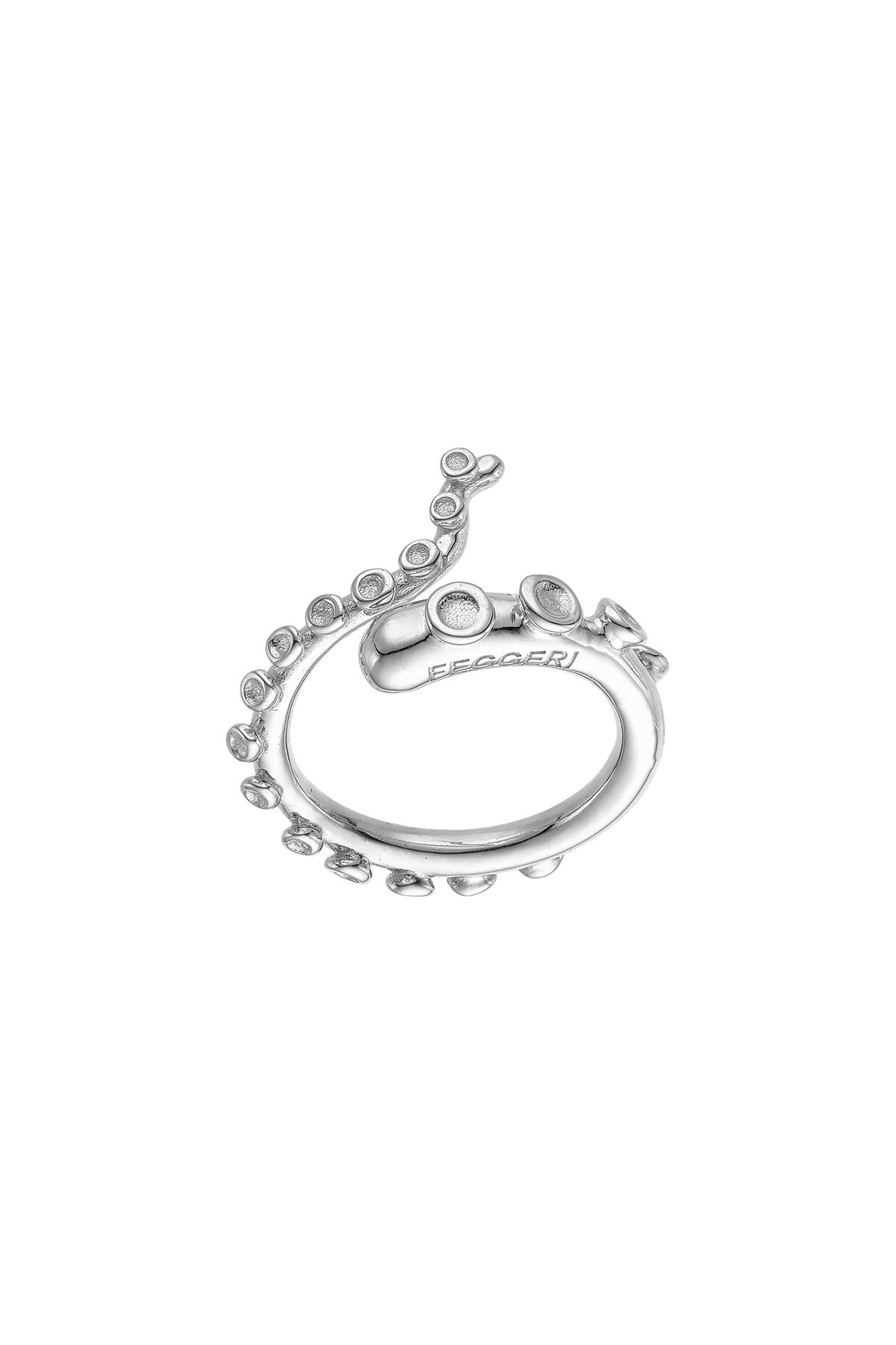 Feggeri Okto Sterling Silver Octopus Ring