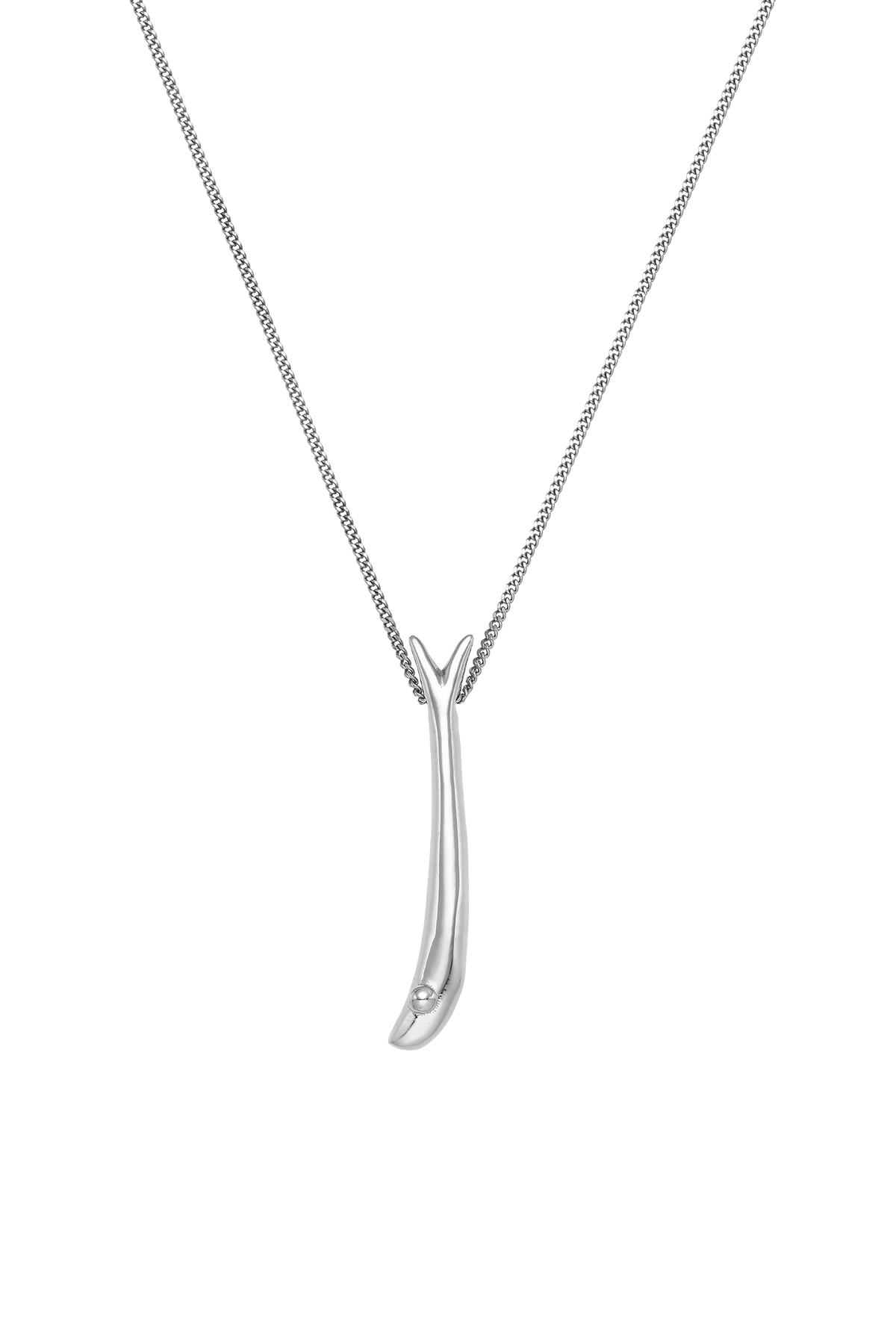 Feggeri Psari Sterling Silver Fish Necklace