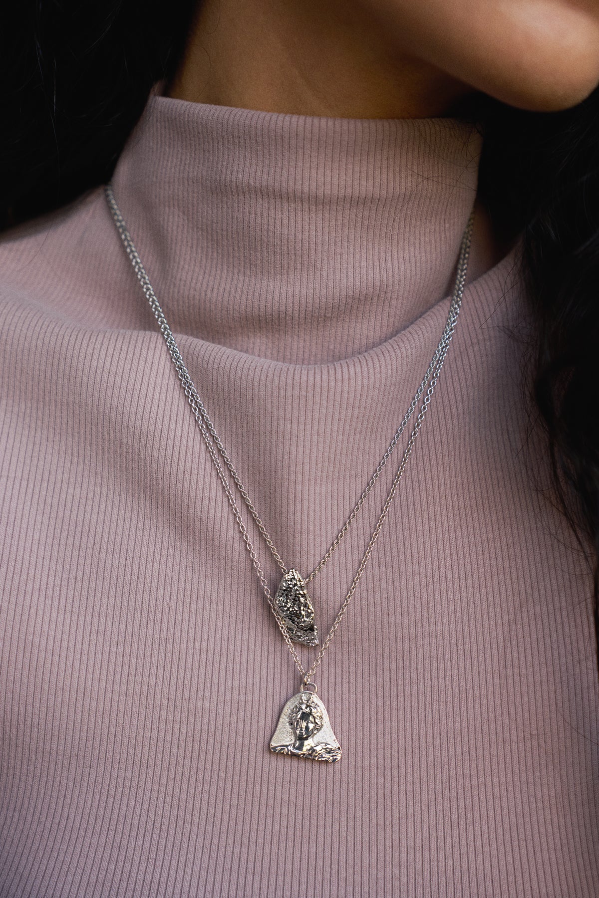Shell Fragment Necklace